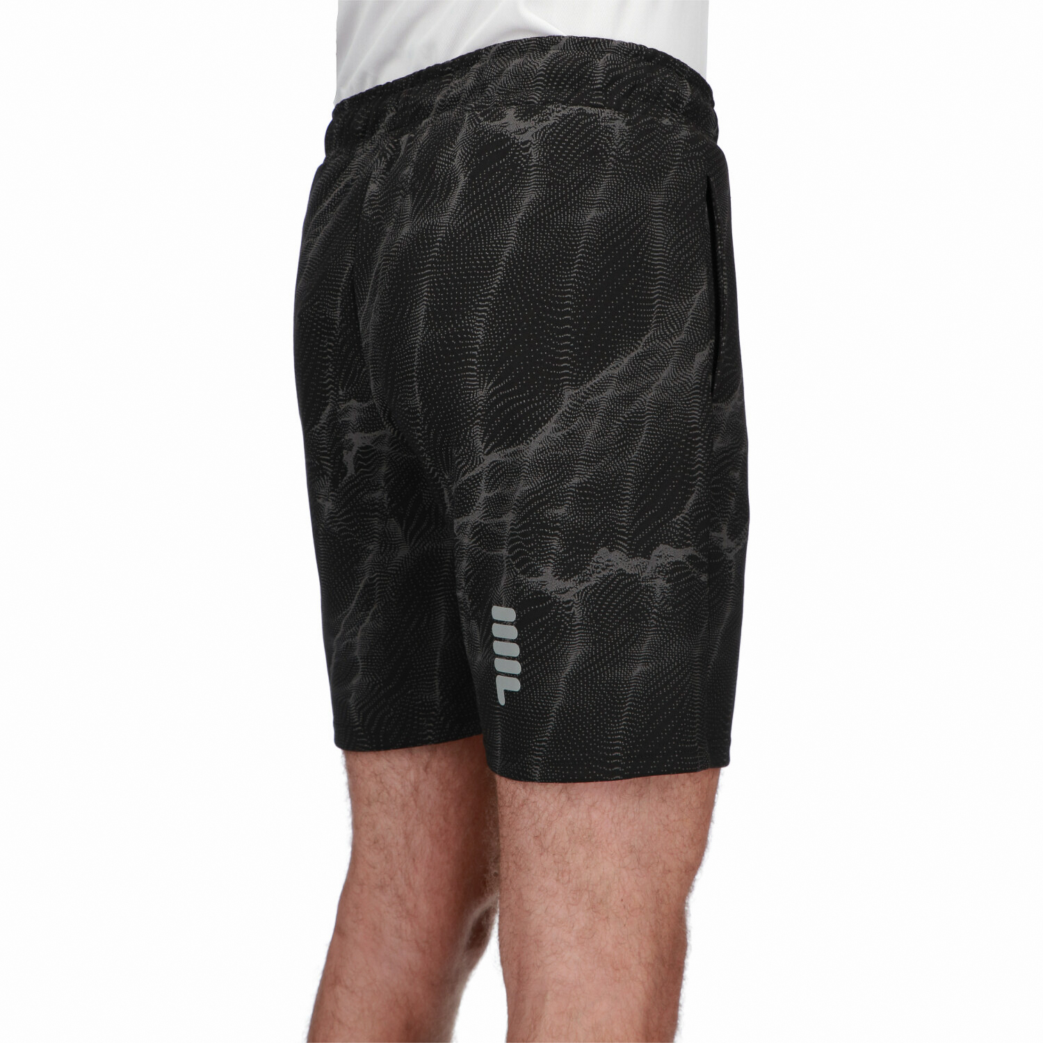 RILO AOP running shorts uomo